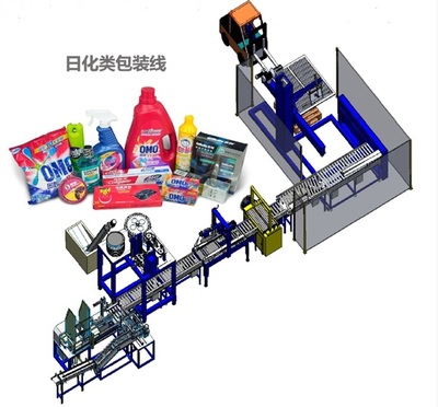 日化行业包装流水线与国内广告设计的融合与创新