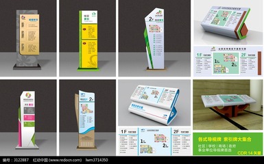 国内高档导视牌模板与广告设计趋势探析